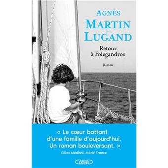 Couverture de Retour à Folegandros, Franck Thilliez, éditions Michel Lafon